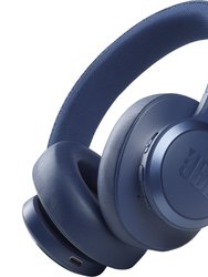 Live 660NC Blue Wireless Over-Ear Headphones