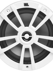 Stage Marine 6-1/2 inch 2-Way Audio Speakers - White