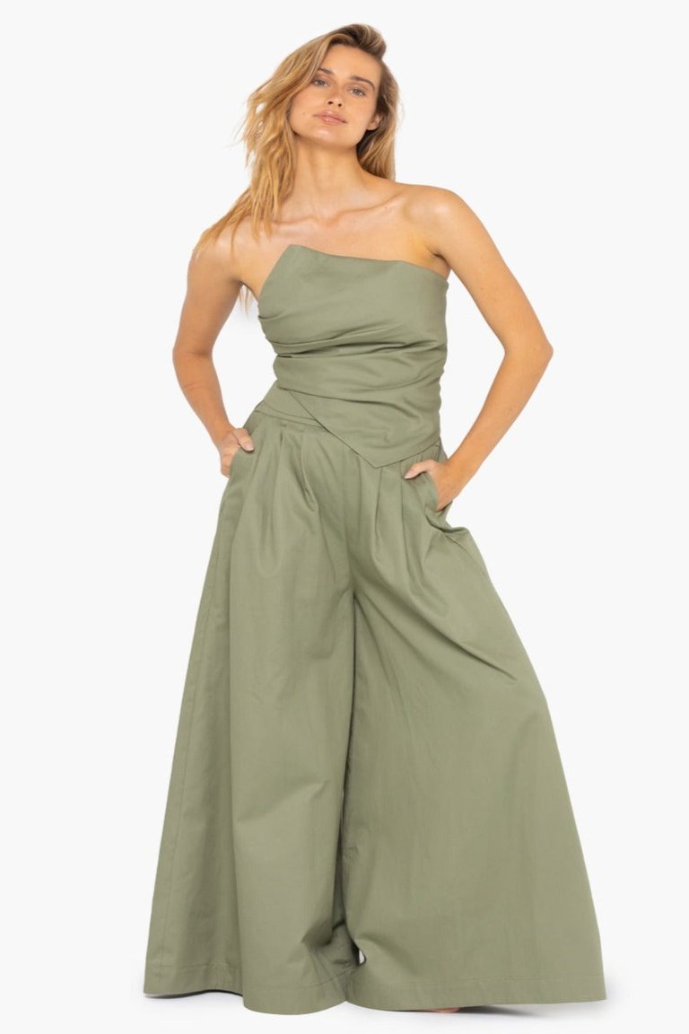 Harper Pant Army Green - Army Green