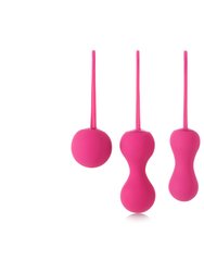 Ami 3 Step Kegel Training Set - Fuchsia