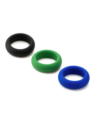 Je Joue Silicone Cock Ring Trio - All 3 Stretch Levels product