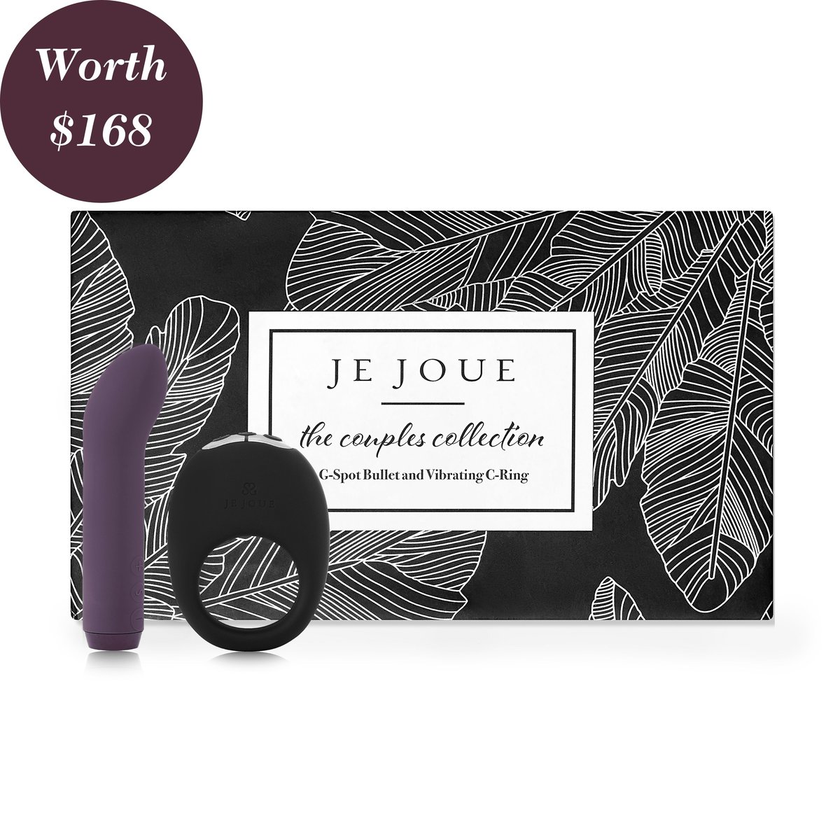 Je Joue Purple/Black The Couples Collection Gift Set | Verishop