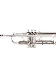 Student Trumpet With Case - Nickel