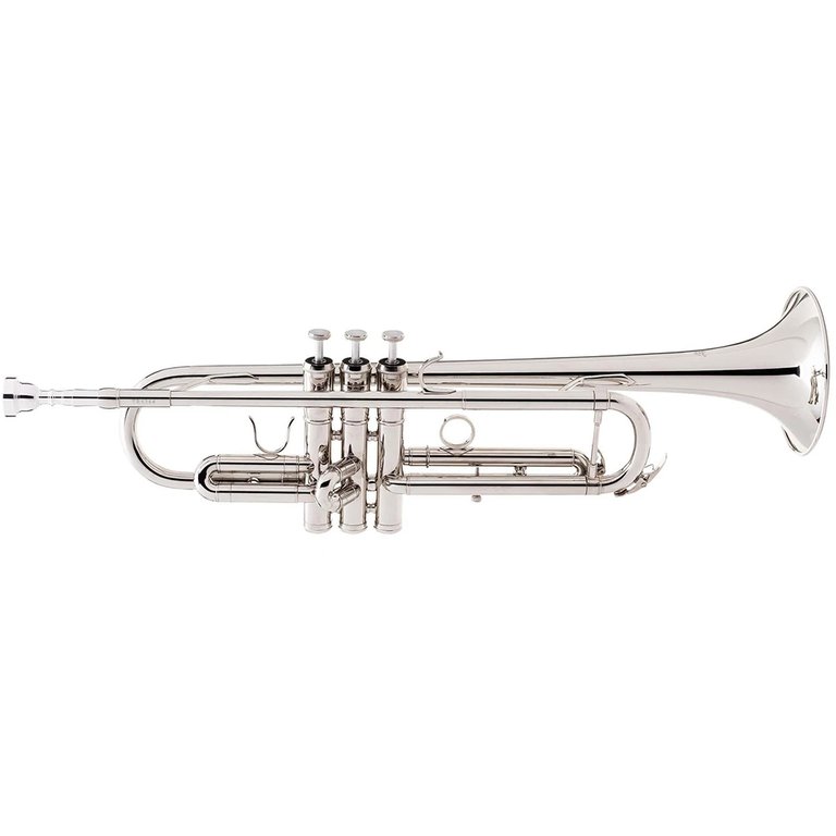 Student Trumpet With Case - Nickel