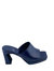 Caviar Platform Sandals In Navy - Navy