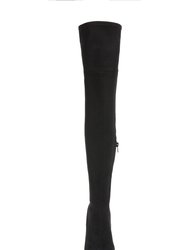 Parisah Over The Knee Boot In Black