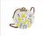 Ata Blossom Rattan Crossbody Bag - Yellow Flowers