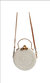 Ata Double Original Handwoven Crossbody Bag - White