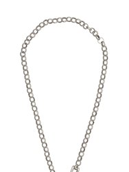 JELAVU Necklace with Crystal NN3568 - Pewter