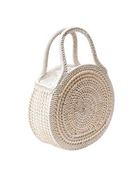 Sydney Raffia Satchel Bag