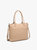 Tessa Quilted Tote In Sand