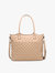 Tessa Quilted Tote In Sand - Sand