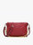 Women's Britt Puffer Crossbody With Snaps Bag In Reda - Red