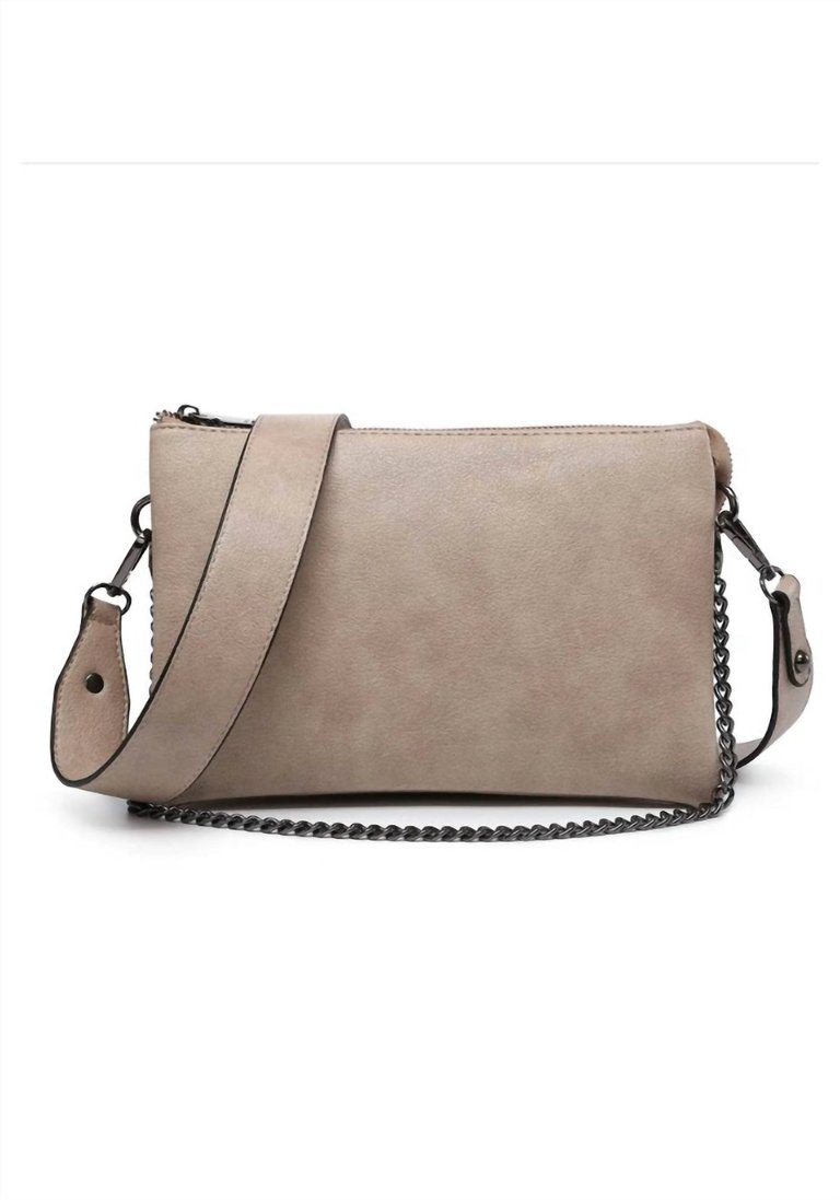 Women's Izzy Chain Handbag In Beige - Beige