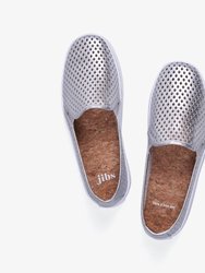 Classic Slip-On Shoe - Silver