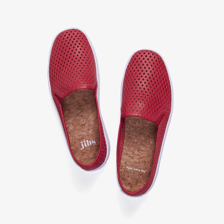 Classic Slip-On Shoe - True Red