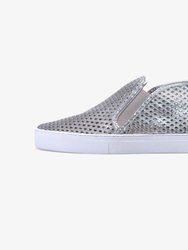 Mid Rise Shoes - Silver
