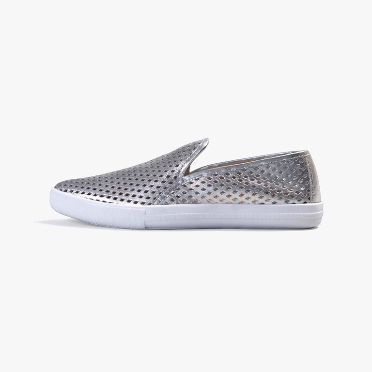 Slim Silver Sneaker