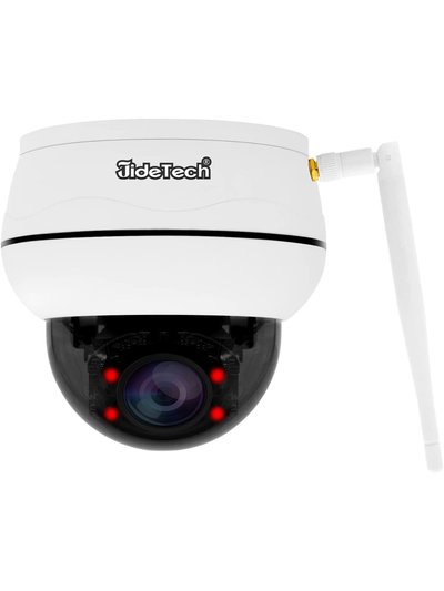JideTech 5MP PTZ IP66 Weatherproof Outdoor Dome Surveillance WiFi Camera With 5X Optical Zoom product