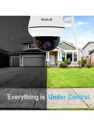 5MP PTZ IP66 Weatherproof Outdoor Dome Surveillance WiFi Camera With 5X Optical Zoom