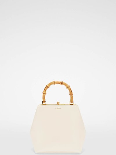 Jil Sander Goji Bamboo Square Bag Cosmic Latte product