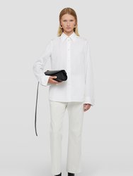 Organic Cotton Poplin Optic White Shirt - Optic White