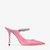Bing Patent Leather Mule 100Mm - Candy Pink
