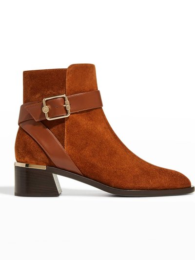 Jimmy Choo Clarice Suede Buckle Ankle Boot product