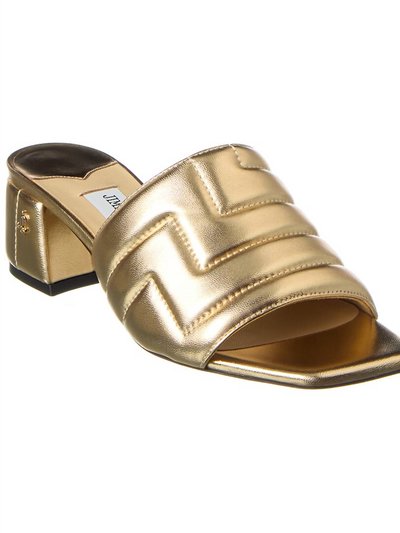 Jimmy Choo Quilted Metallic Mule Sandal product