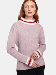 Mock Neck Oversized Sweater