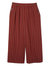 Woven Side Button Wide Leg Pants