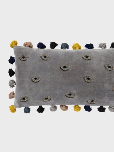 Joanna Buchanan Embroidered Evil Eye Pillow product