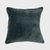 Embroidered Star Pillow - Dark Grey