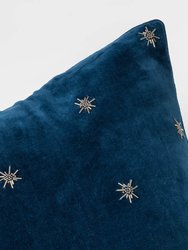 Embroidered Star Pillow