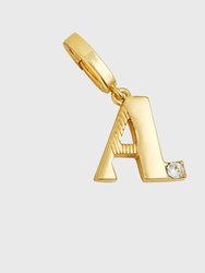 Monogram Charm, A - Gold