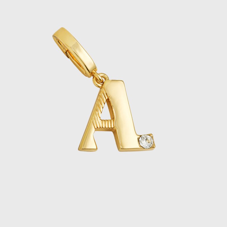 Monogram Charm, A - Gold