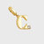 Monogram Charm, C - Gold