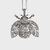 Sparkle Bee Hanging Ornament - Crystal