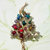 Sparkle Bee Hanging Ornament - Fuchsia