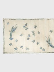 Straw Lobster And Star Table Runner