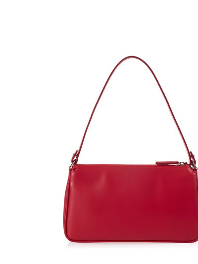 Joanna Maxham Baguette Handbag - Red Leather product