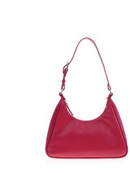 Prism Hobo - Dark Pink Leather - Dark Pink