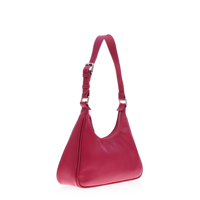 Prism Hobo - Dark Pink Leather