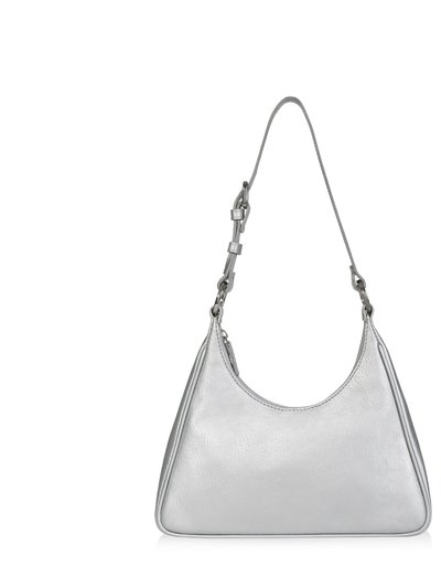 Joanna Maxham Prism Hobo - Silver Leather product