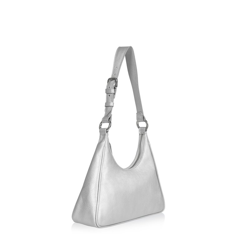 Prism Hobo - Silver Leather