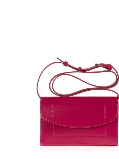 Joanna Maxham The Runthrough Mini Crossbody Bag In Dark Pink product