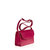 The Runthrough Mini Crossbody Bag In Dark Pink