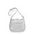 Tulip Crossbody Bag - Silver Pebbled