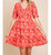 Blossom Dress In Orange - Orange