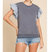 Sweet Summer Top In Grey - Grey